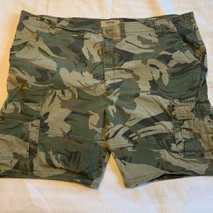 Wrangler Camo Cargo Shorts